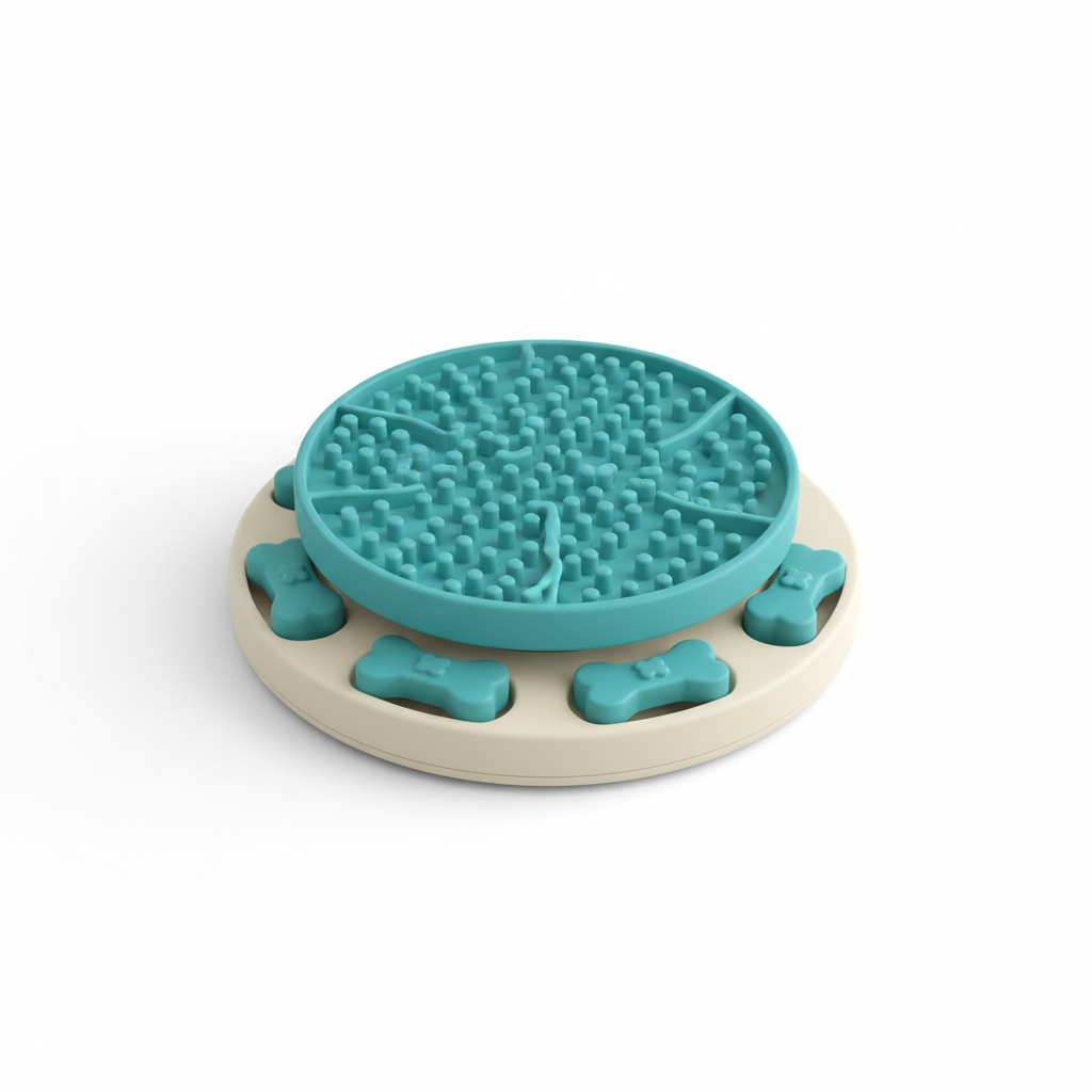 Tapete interativo Sniff & Slide para cães e gatos sobre fundo branco